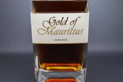 rhum dark gold of mauritius