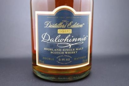 whisky dalwhinnie distillers highland ecosse