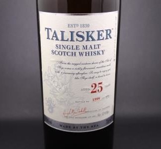 whisky talisker 25 ans isle if skye ecosse