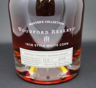 whisky woodford style white corn