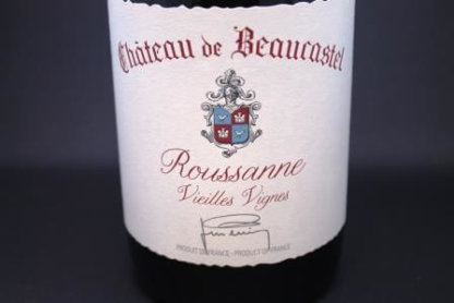 Chateauneuf du Pape Roussanne Vieilles vignes Beaucastel